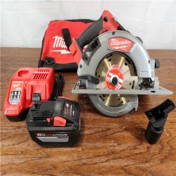 AS-IS Milwaukee M18 FUEL 18-Volt Lithium-Ion Brushless Cordless 7-1/4 in. Circular Saw Kit