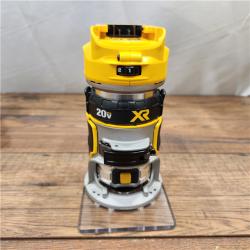 AS-IS Dewalt 20V MAX XR Brushless Cordless Compact Router (Tool Only)