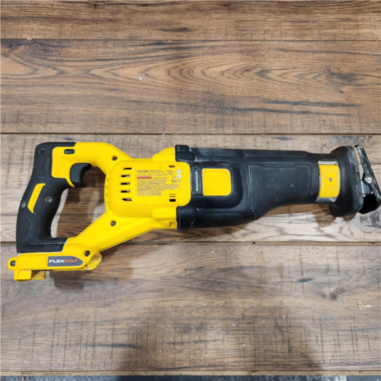 AS-IS DeWalt DCS389B FLEXVOLT 60V MAX Cordless Brushless Reciprocating Saw (Tool-Only)