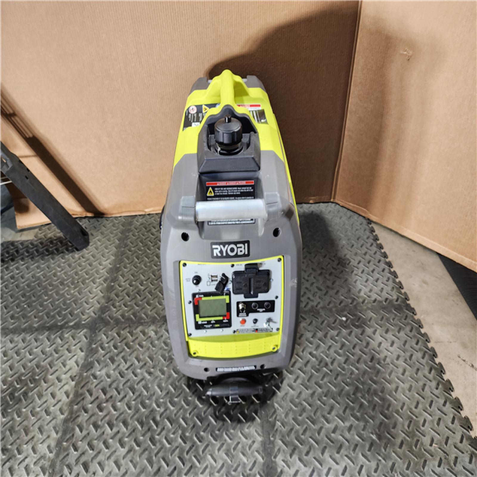 HOUSTON LOCATION - AS-IS RYOBI 2,300-Watt Recoil Start Bluetooth Super Quiet Gasoline Powered Digital Inverter Generator with CO Shutdown Sensor