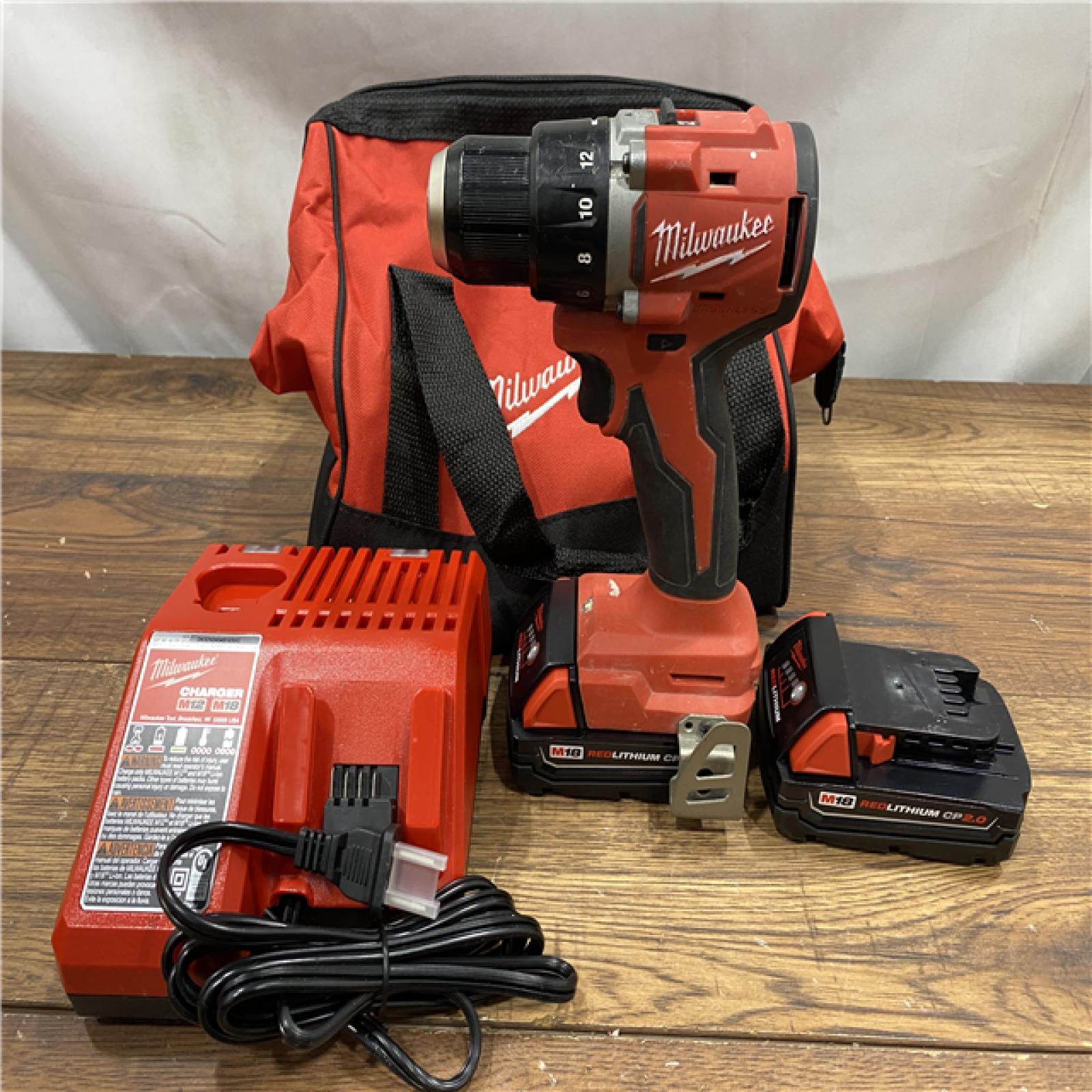 AS IS Milwaukee M18 3601-22CT Drill/Driver Kit  Battery Included  18 V  1/2 in Chuck