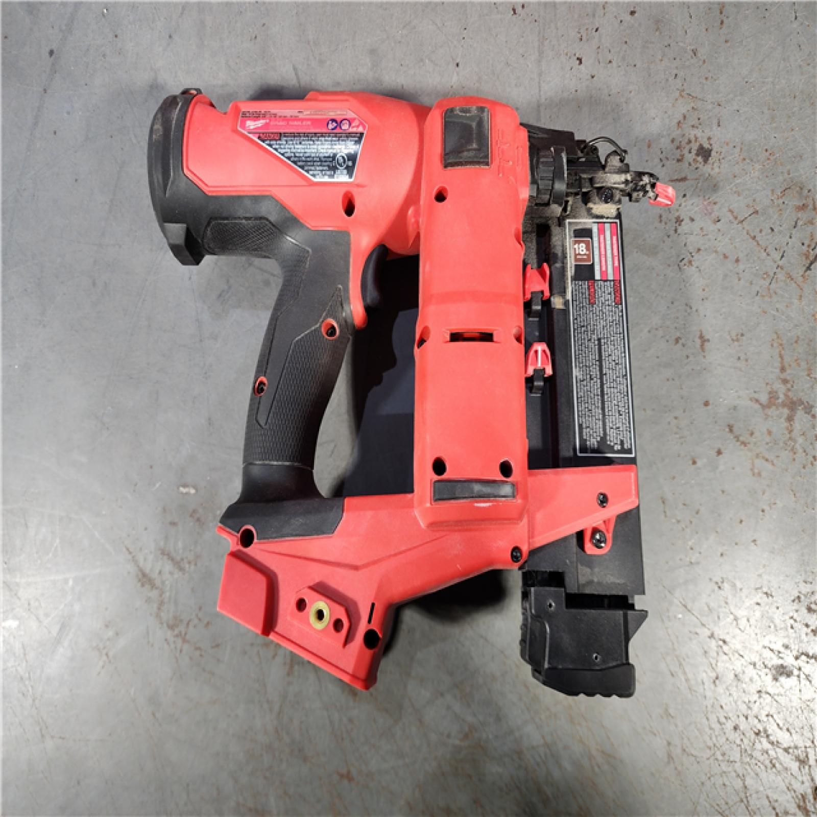 HOUSTON LOCATION - AS-IS Milwaukee M18 Fuel 18V Brushless 18-Gauge Brad Nailer 2746-20 (Bare Tool)