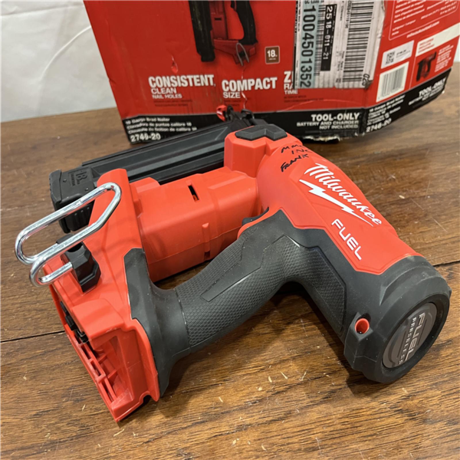 AS-ISMilwaukee M18 FUEL 18 Gauge Brad Nailer