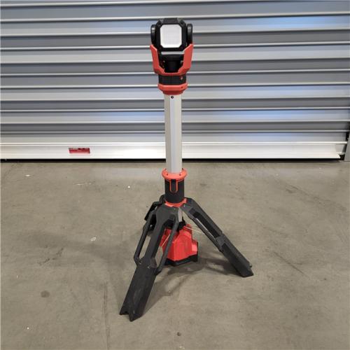 AS-IS Milwaukee 2132-20 12-Volt 1,400-Lumen Dual Power Tower Light - Bare Tool