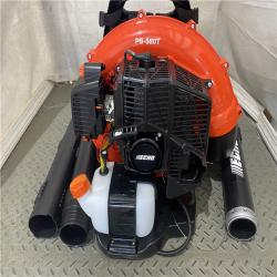 Houston location AS-IS ECHO 216 MPH 517 CFM 58.2cc Gas 2-Stroke Backpack Leaf Blower with Tube Throttle