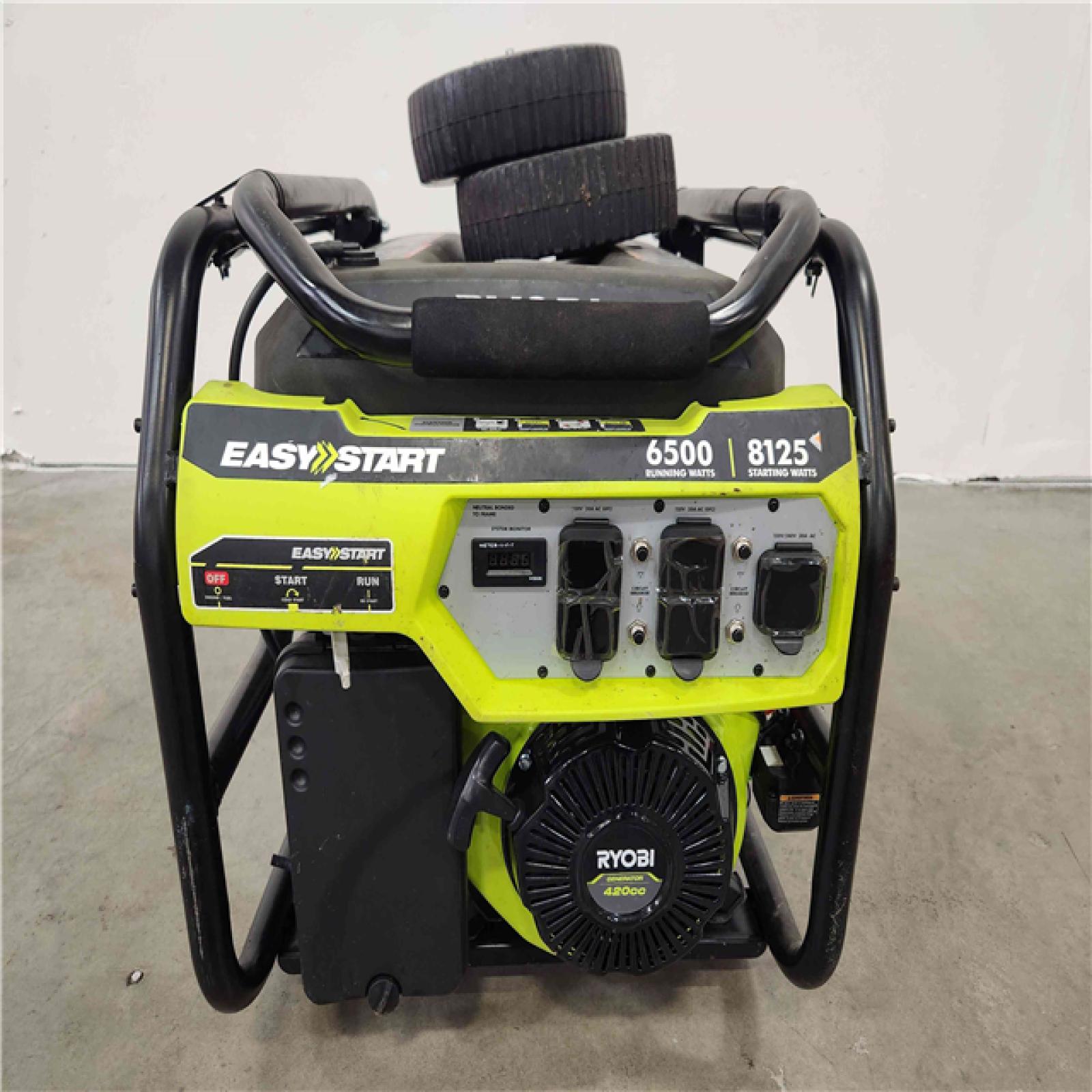 Phoenix Location Appears NEW RYOBI 6,500-Watt Gasoline Powered Portable Generator with CO Shutdown Sensor 0315-01