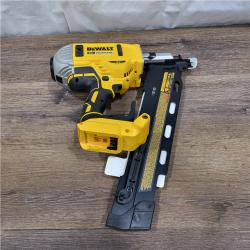 AS-IS DeWalt 20V MAX Collated Cordless Framing Nailer Tool Kit with Rafter Hook