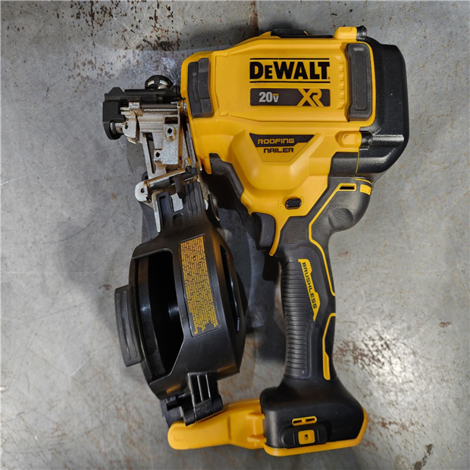 HOUSTON LOCATION - AS-IS DEWALT 2007898 Roofing Nailer Cordless