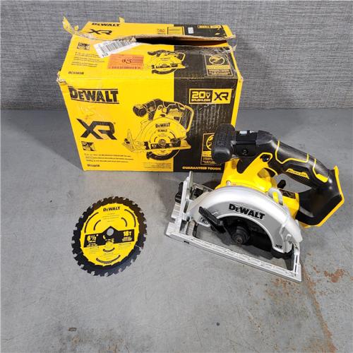 HOUSTON LOCATION - AS-IS DeWALT DCS565B 20V Max Brushless 6.5   Cordless Circular Saw (TOOL ONLY)