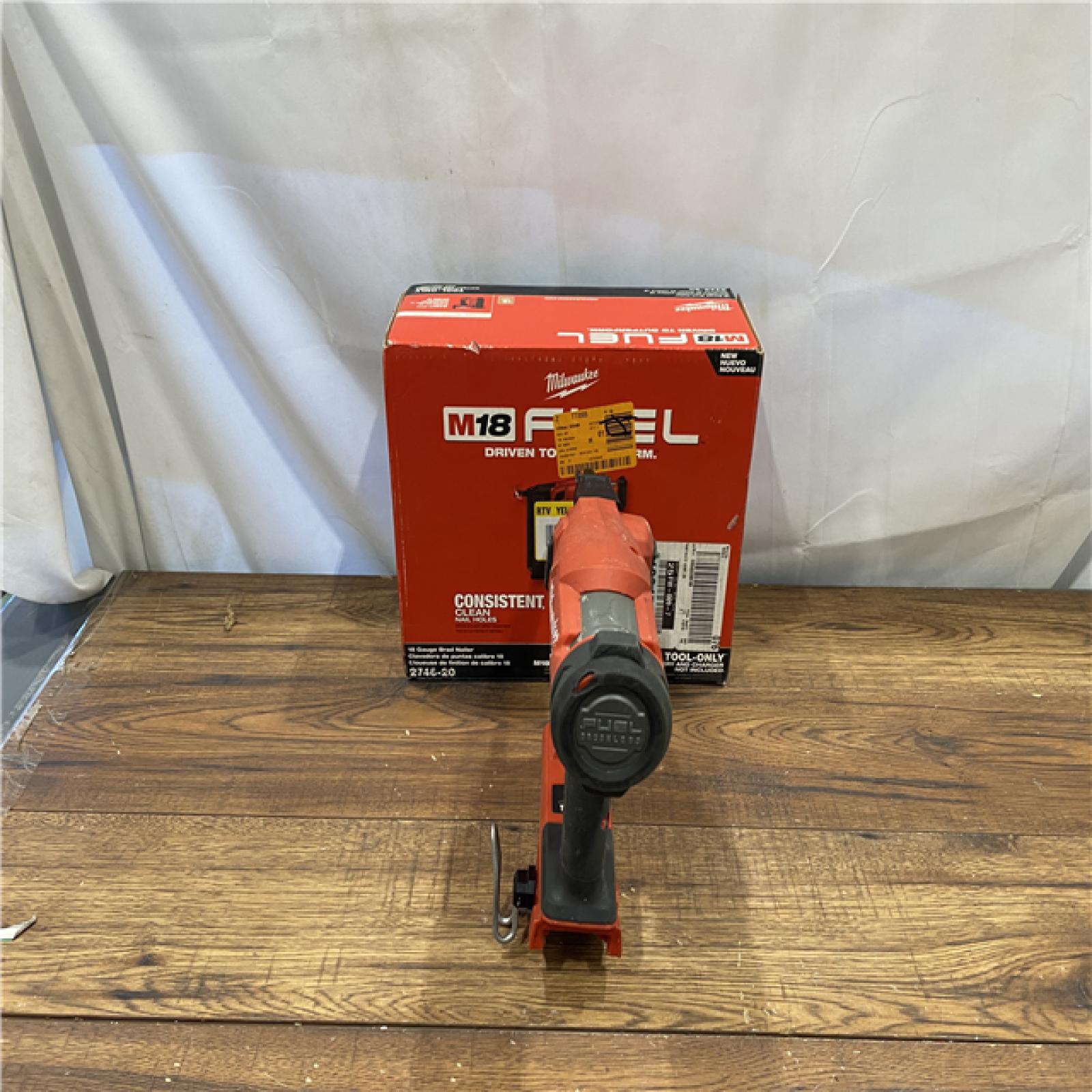 AS IS Milwaukee M18 FUEL 18 Gauge Brad Nailer