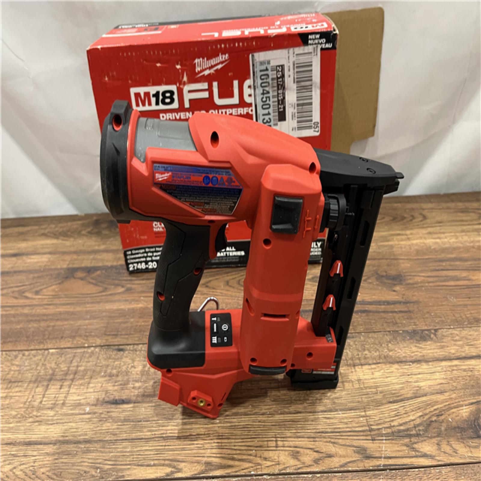 AS-IS Milwaukee M18 FUEL 18 Gauge Brad Nailer