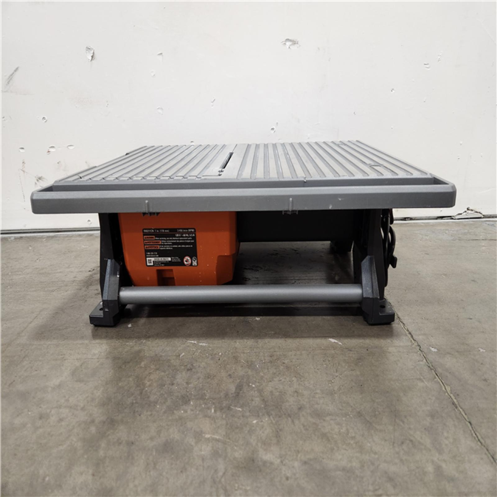 Phoenix Location NEW RIDGID 6.5-Amp 7 in. Blade Corded Table Top Wet Tile Saw