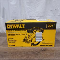 NEW DEWALT 20-Volt MAX Lithium-Ion Cordless 6-1/2 in. Circular Saw (Tool-Only)