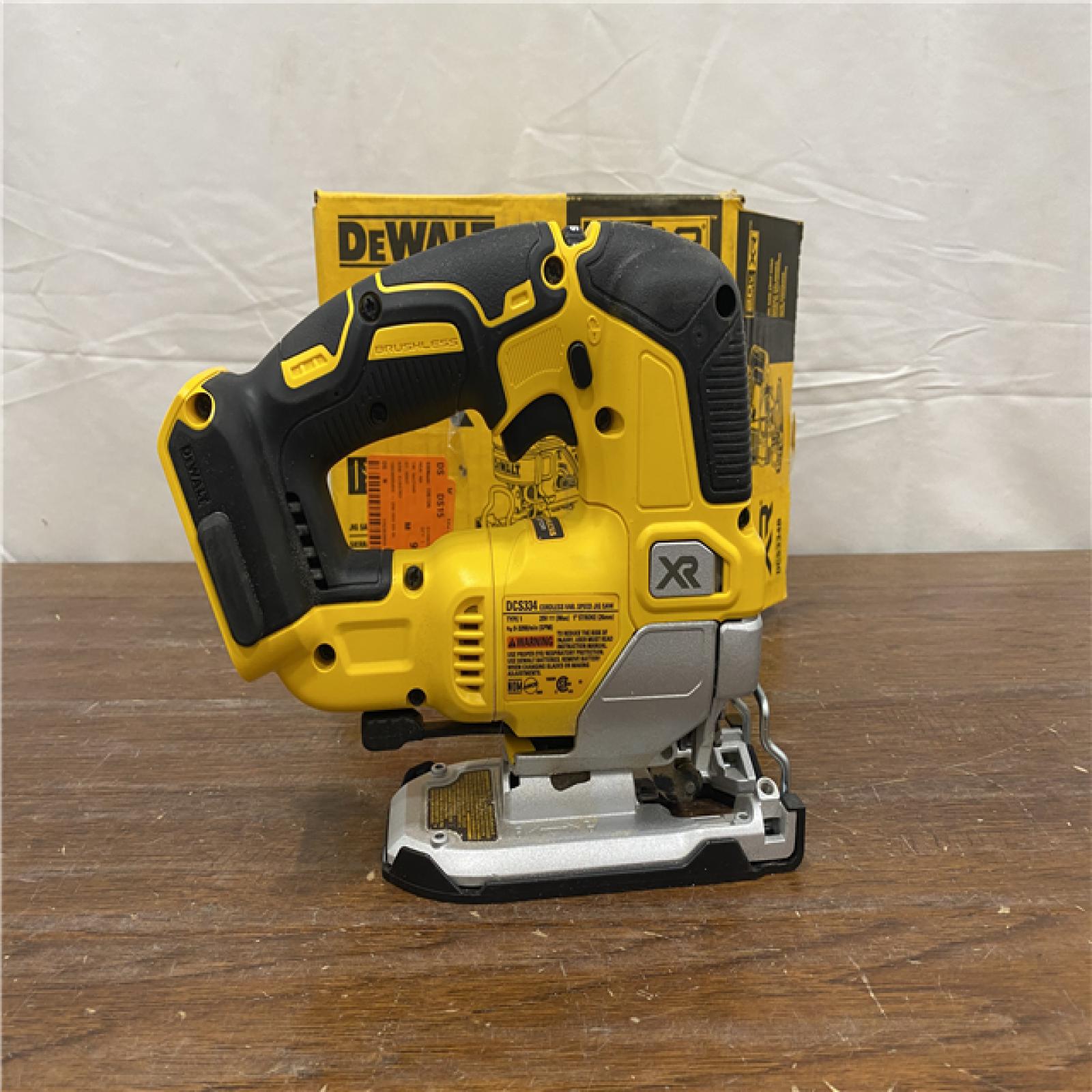 AS-IS 20V MAX XR Cordless Brushless Jigsaw (Tool Only)