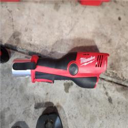 HOUSTON LOCATION - AS-IS Milwaukee M12 Force Logic Press Tool 1/2 in. to 1 in. Kit (MISSING 3/4 PRESS JAW)