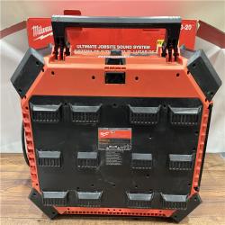 AS IS Milwaukee 2950-20 18V M18 PACKOUT Lithium-Ion Cordless Radio + Charger (Tool Only)