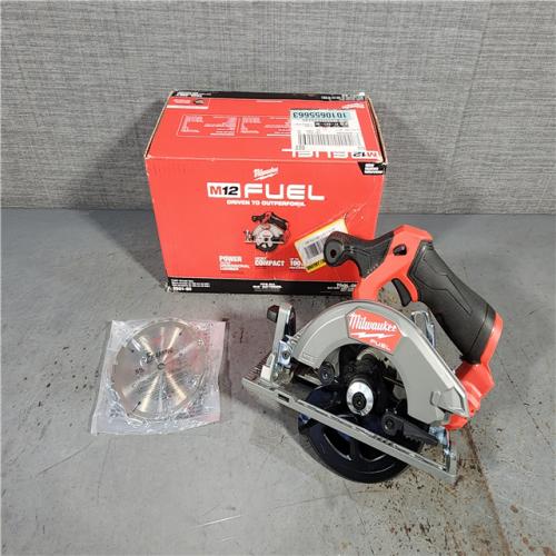 HOUSTON LOCATION - AS-IS (APPEARS LIKE NEW) M12 FUEL 12V Lithium-Ion Brushless 5-3/8 in. Cordless Circular Saw (Tool-Only)