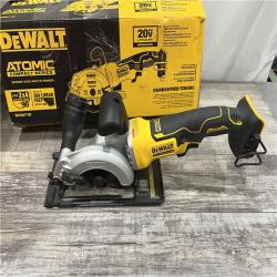 AS-IS DEWALT ATOMIC 20V MAX Cordless Brushless 4-1/2 in. Circular Saw (Tool Only)