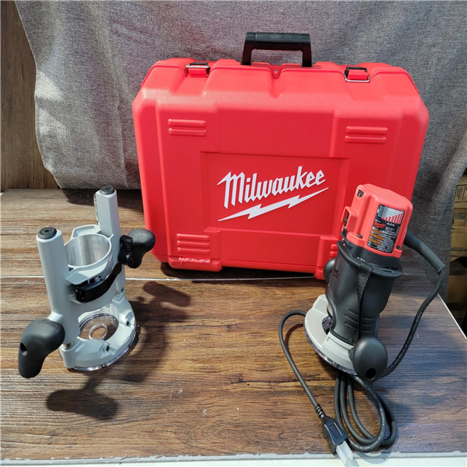 CALIFORNIA AS-IS MILWAUKEE BODYGRIP MULTI-BASE ROUTER KIT