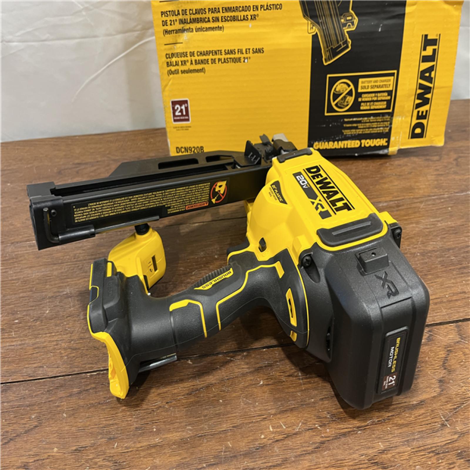 AS-ISDEWALT 20-Volt 30Â° Cordless Framing Nailer (Tool-Only)