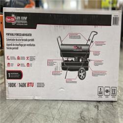 DALLAS LOCATION - Dyna-Glo Delux 140K or 180K BTU Kerosene Forced Air Heater