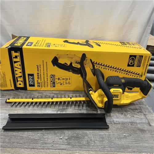 AS-IS DEWALT  20V MAX Cordless Battery Powered Hedge Trimmer (Tool Only)