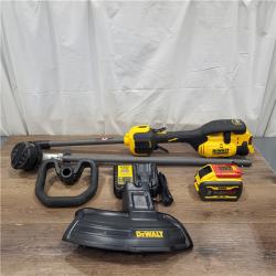 AS-IS FLEXVOLT 60V MAX 17 in. Cordless Battery Powered Attachment Capable Trimmer Kit with (1) FLEXVOLT 3 Ah Battery & Charger