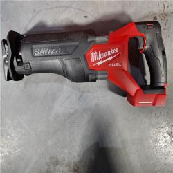 HOUSTON LOCATION - AS-IS (APPEARS LIKE NEW) Milwaukee M18 18V Fuel Sawzall 1-1/4  Reciprocating Saw Cordless Lithium-Ion Brushless 2821-20 (TOOL ONLY)