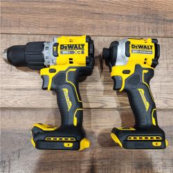 AS-IS 20V MAX XR Hammer Drill and ATOMIC Impact Driver 2 Tool Cordless Combo Kit with (2) 4.0Ah Batteries, Charger, and Bag