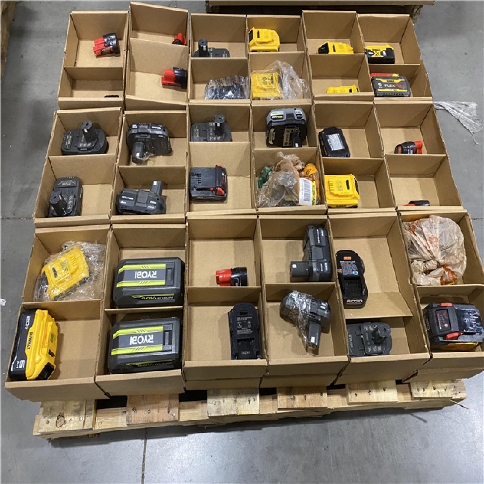 DALLAS LOCATION - AS-IS BATTERY PALLET