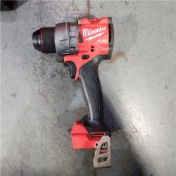 HOUSTON LOCATION - AS-IS (APPEARS LIKE NEW) Milwaukee 2904-22 Hammer Drill Driver Kit with Batteries  Charger & Tool Case  Red