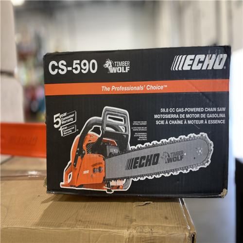 NEW! - Echo CS-590-20AA 20 in. 59.8 cc Gas Chainsaw