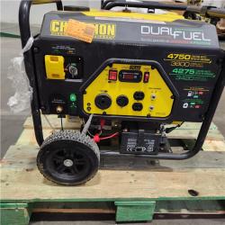 Dallas Location - As-Is Champion Power Equipment 4750-Watt Portable Generator