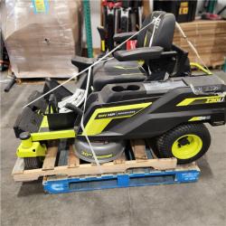 Dallas Location - As-Is RYOBI RYRM8001 80V HP Brushless 30 Inch  Riding Mower