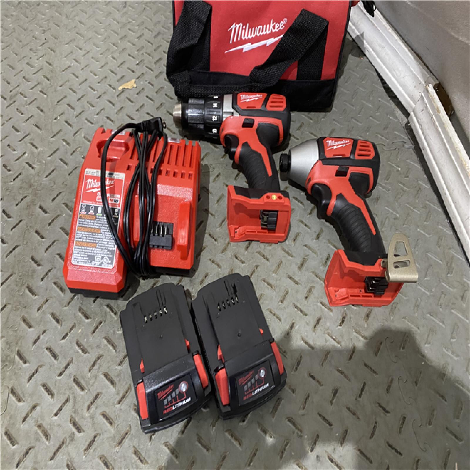 Houston location AS-IS  Milwaukee Electric Tools 2691-22 MILWAUKEE M18 COMBO KITS LIKE NEW