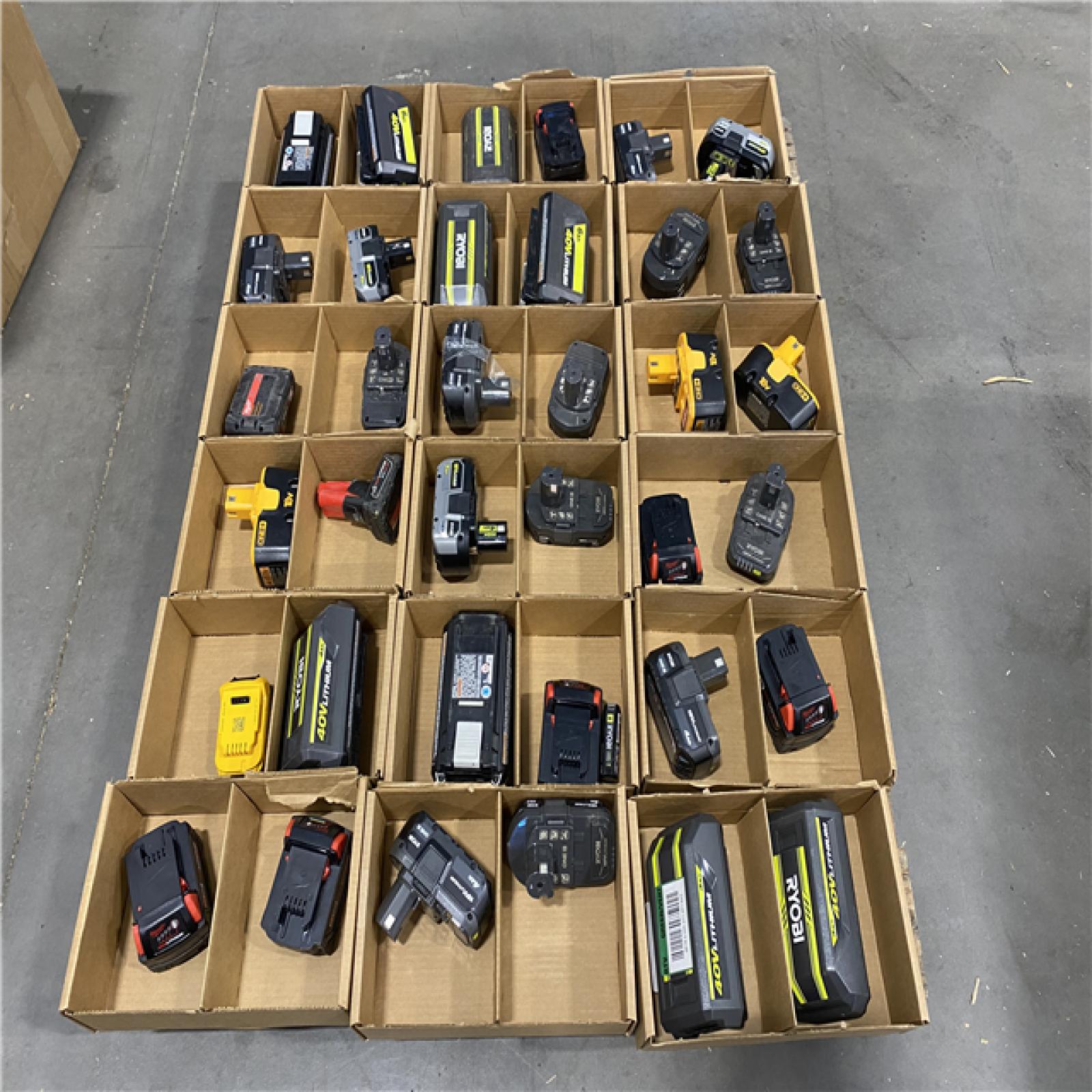 DALLAS LOCATION - AS-IS BATTERY PALLET