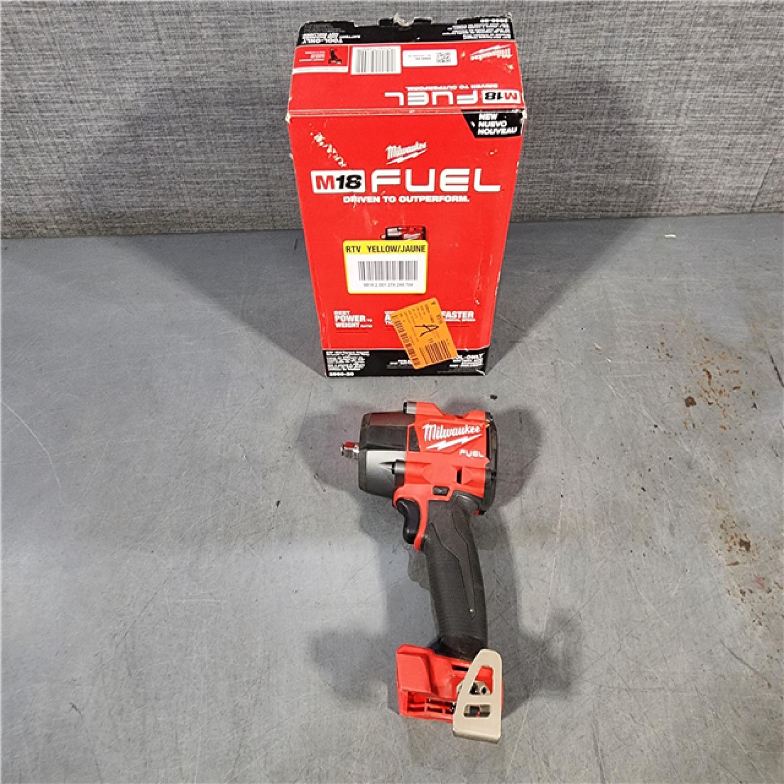 HOUSTON LOCATION - AS-IS M18 FUEL GEN-2 18V Lithium-Ion Mid Torque Brushless Cordless 3/8 in. Impact Wrench with Friction Ring (Tool-Only)