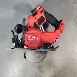 HOUSTON LOCATION - AS-IS Milwaukee M18 FUEL 18V Lithium-Ion Brushless Cordless 7-1/4 in. Circular Saw (Tool-Only)