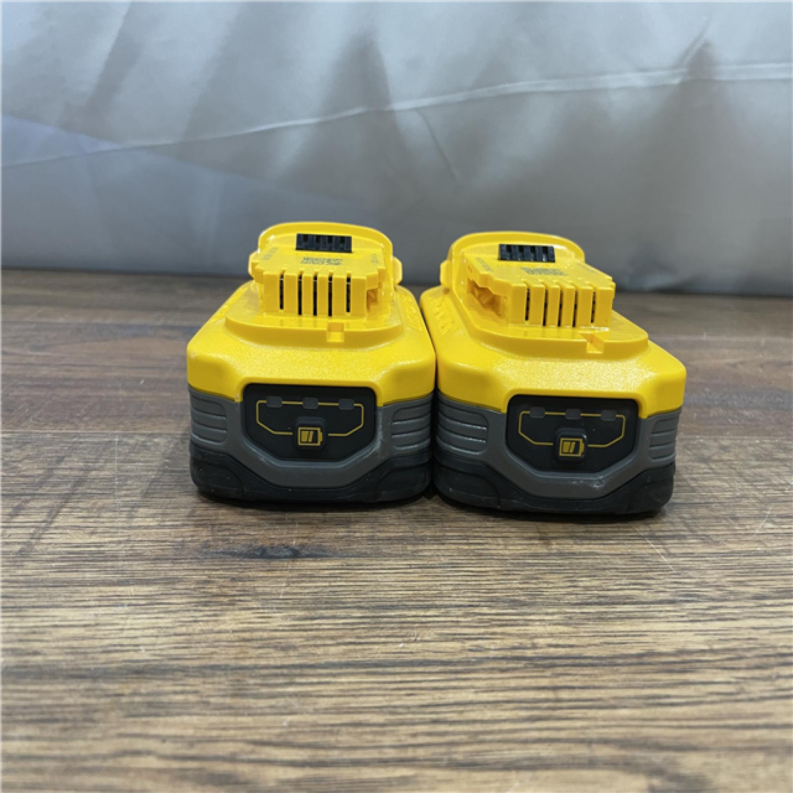 AS-IS DEWALT POWERSTACK 20V Lithium-Ion 5.0Ah Battery Pack (2 Pack)