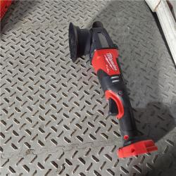 Houston location AS-IS MILWAUKEE M18 FUEL18V Lithium-Ion Brushless Cordless 15MM DA Polisher (Tool-Only)