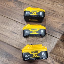 AS-IS BATTERY DEWALT 20V 6AH (3 UNIT)