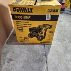 Houston location AS-IS DEWALT 3600 PSI 2.5 GPM Gas Cold Water Professional Pressure Washer with HONDA GX200 Engine