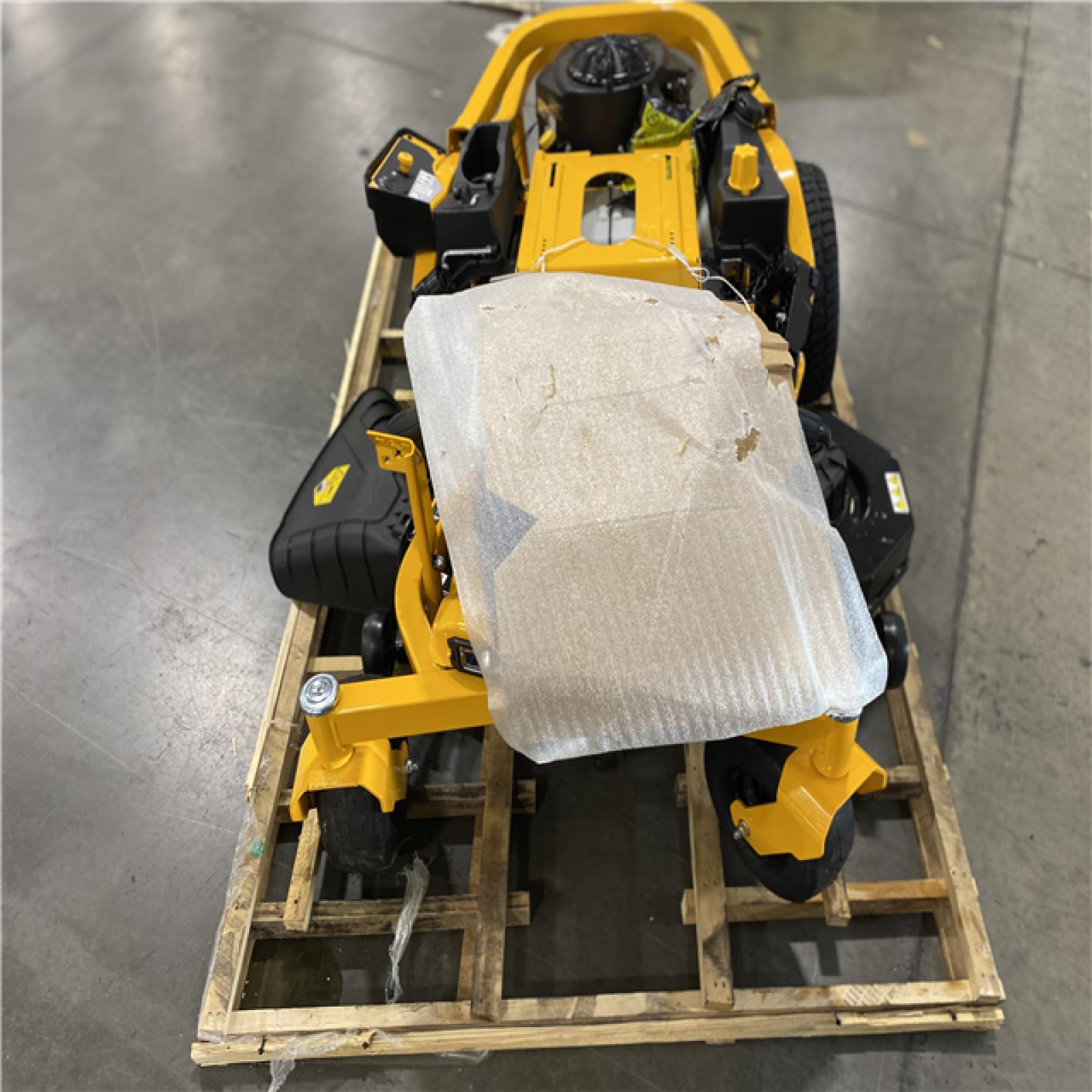 DALLAS LOCATION - AS-IS Cub Cadet Ultima ZT1 50 in. Fabricated Deck 23HP V-Twin Kawasaki FR Series Engine Dual Hydro Drive Gas Zero Turn Riding Lawn Mower