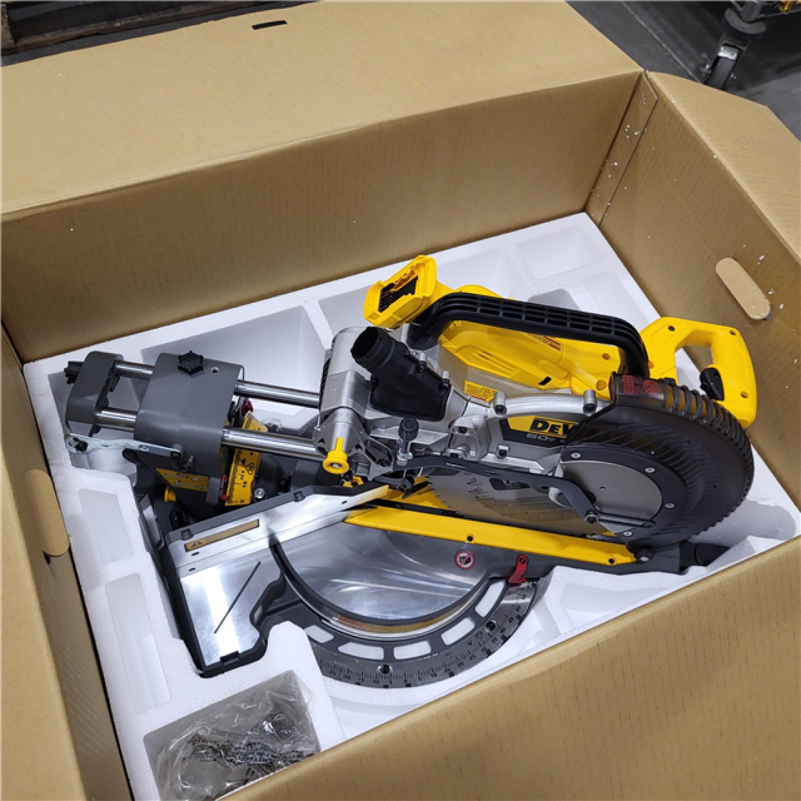 AS-IS 60V Lithium-Ion 12 in. Cordless Sliding Miter Saw (Tool Only)