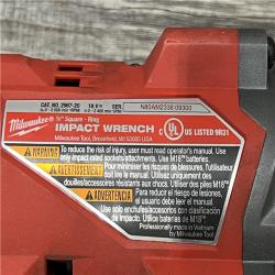 AS-IS MILWAUKEE M18 FUEL 18V Lithium-Ion Brushless Cordless 1/2 in. Impact Wrench with Friction Ring (Tool-Only)