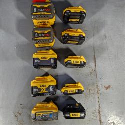 HOUSTON LOCATION - AS-IS DEWALT BATTERY PACK QTY - 15