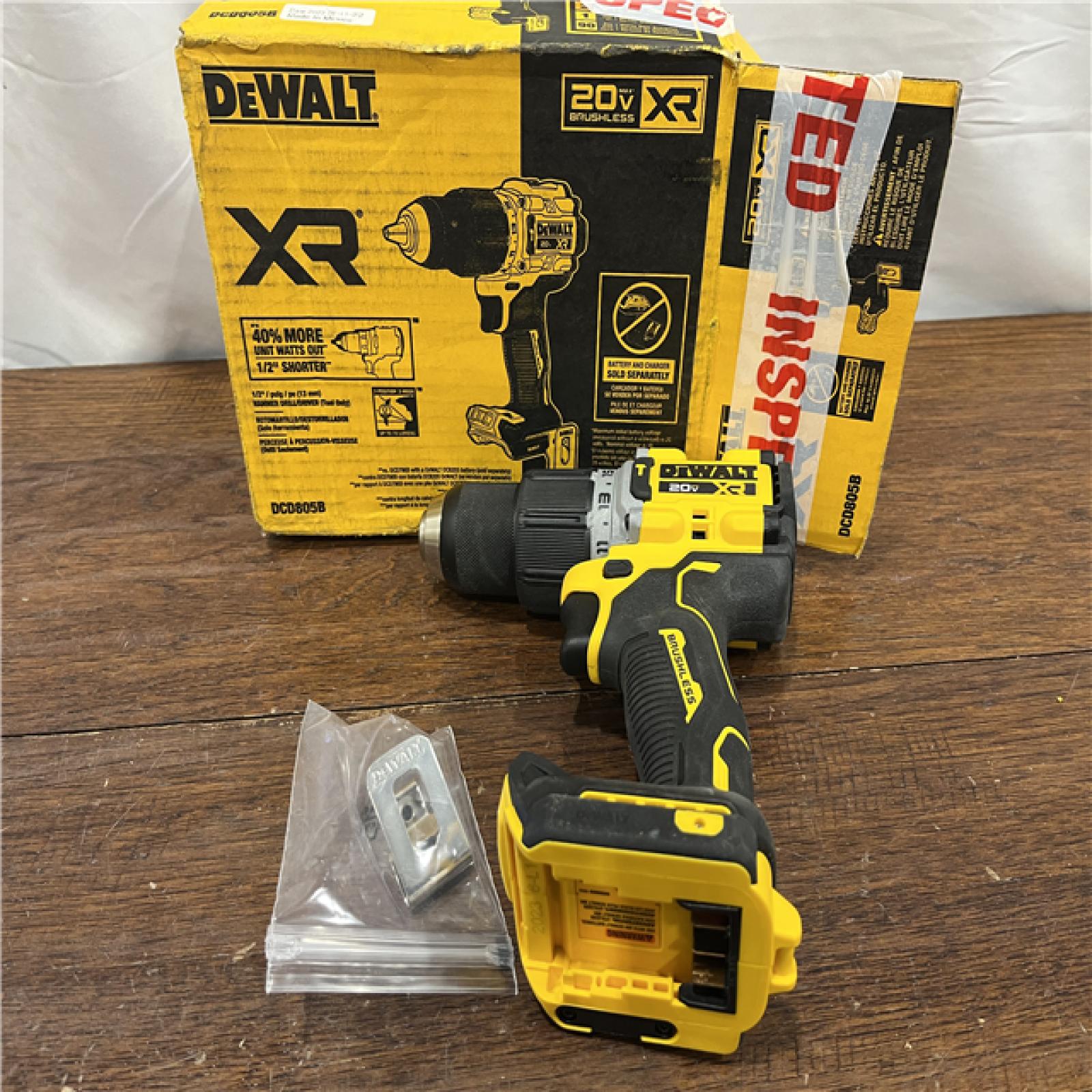 AS-ISDEWALT 20-Volt Compact Cordless 1/2 in. Hammer Drill (Tool-Only)