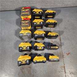 HOUSTON LOCATION - AS-IS DEWALT BATTERY PACK QTY - 15