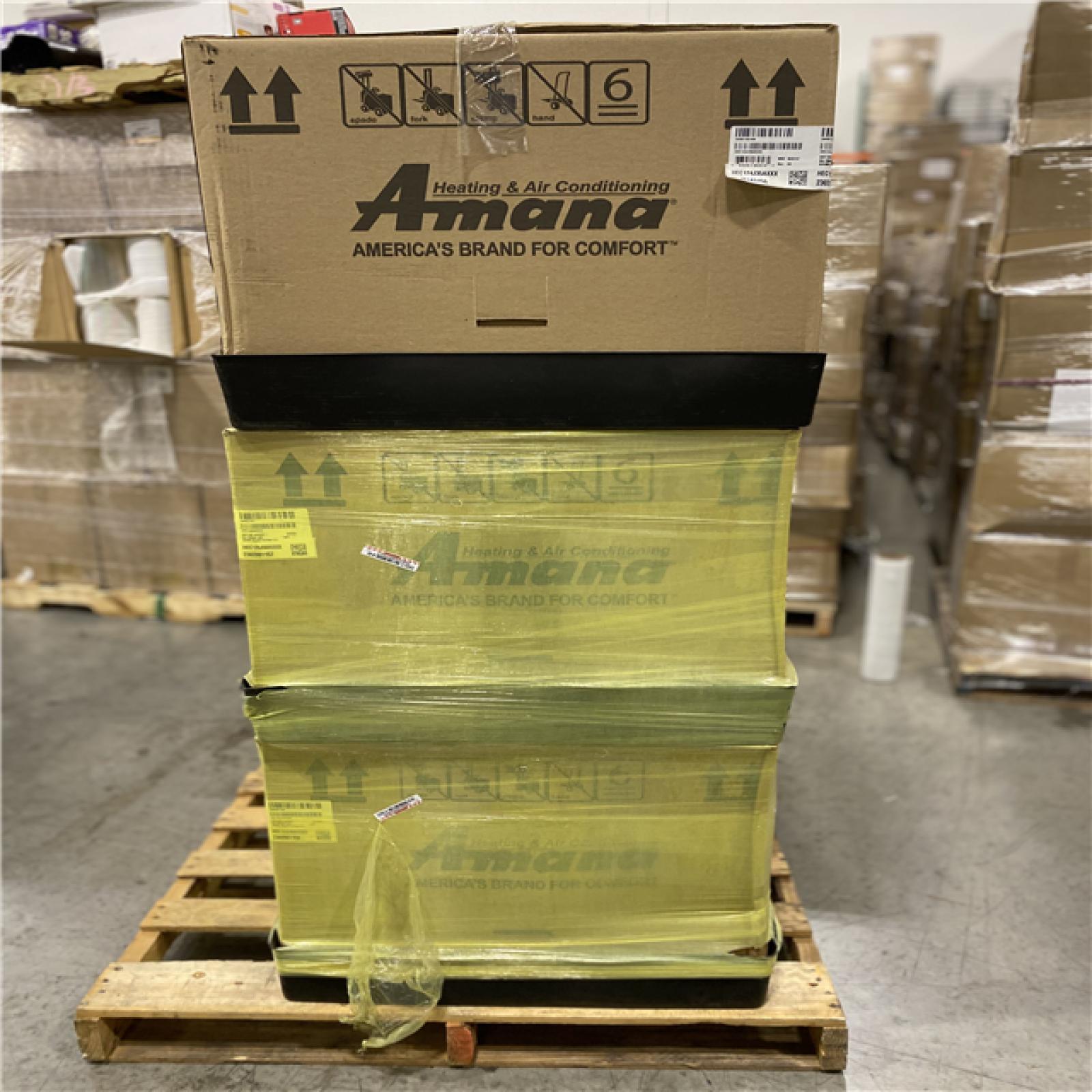 DALLAS LOCATION - Amana 12,000 Btu 265v 20a Standard High Efficiency Ptac PALLET -( 3 UNITS)