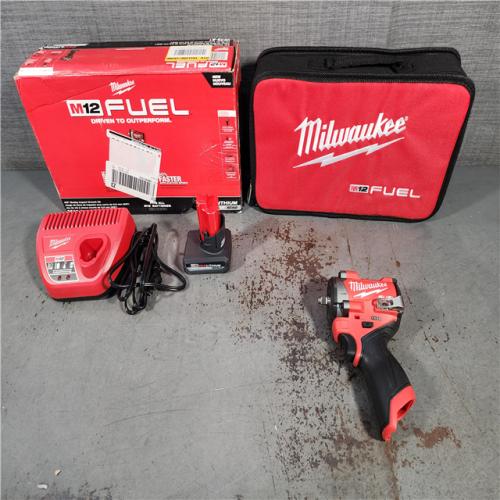 HOUSTON LOCATION - AS-IS (APPEARS LIKE NEW) Cordless Impact Wrench,3/8 in,12 V